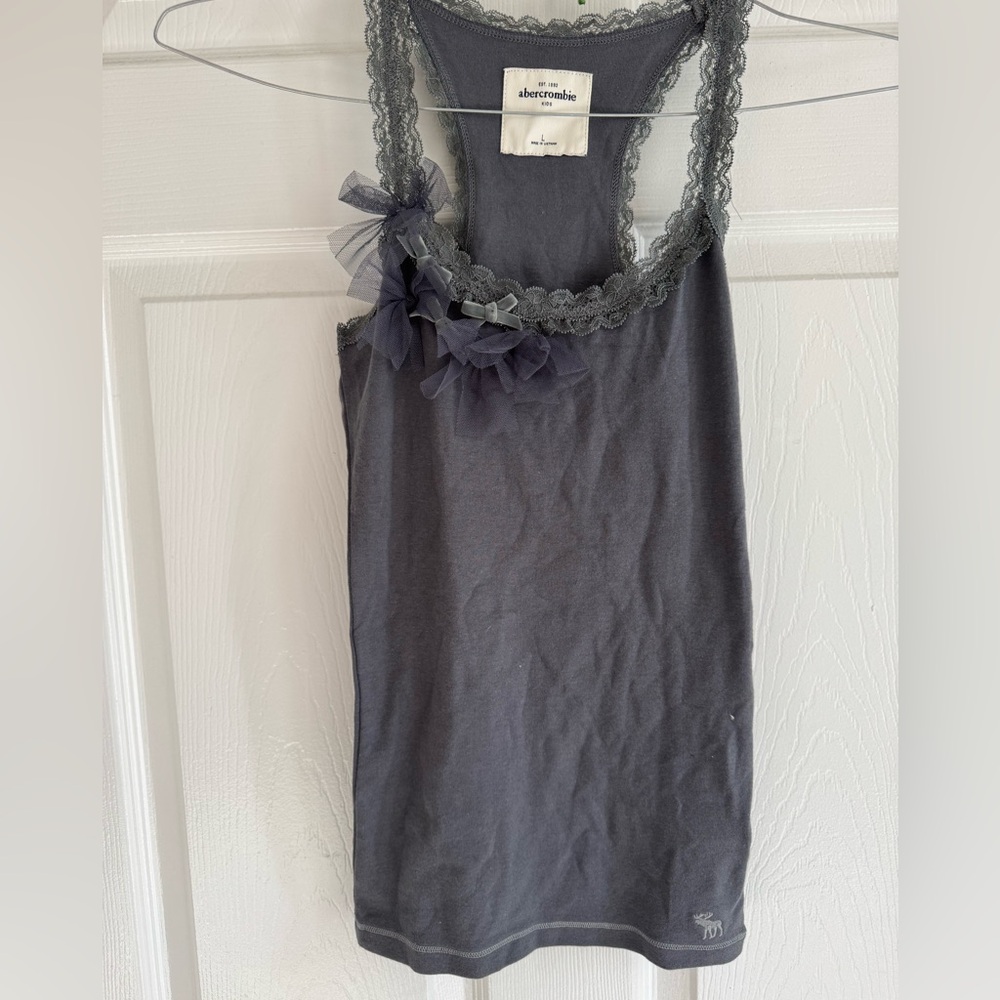 Brand new with tags, TWO Abercrombie kids tank tops girls size large